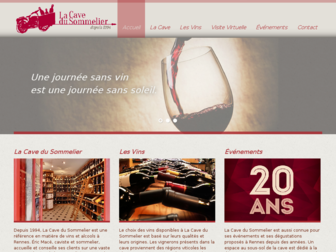 lacavedusommelier.fr website preview