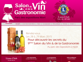 salonviniort.fr website preview