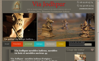 meubles-indiens.com website preview