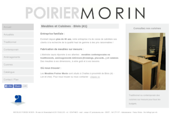 poiriermorin.com website preview