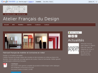 afd-mobilier.fr website preview