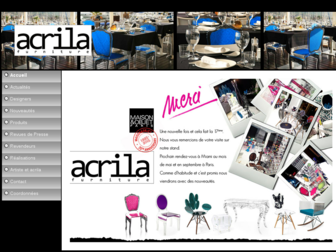 acrila.com website preview