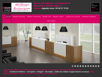 mobilierdesign-bureau.com website preview