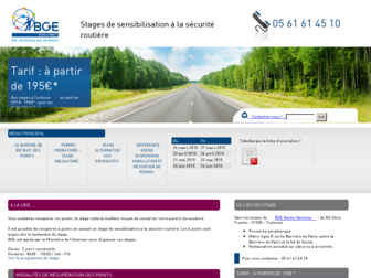 stage-permis-toulouse.com website preview