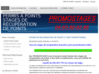 promostages.fr website preview