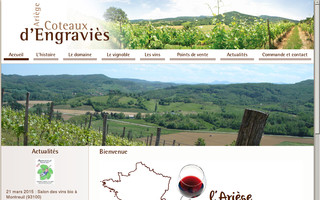 coteauxdengravies.com website preview