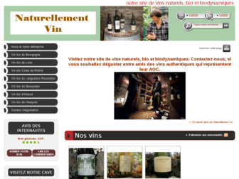 naturellement-vin.fr website preview