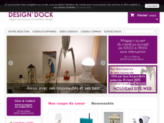designdock.fr website preview