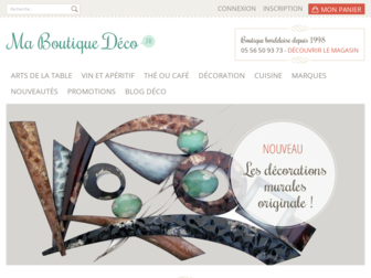 maboutiquedeco.fr website preview