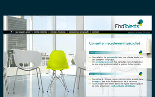 findtalents.fr website preview