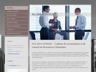 allias-conseil.fr website preview