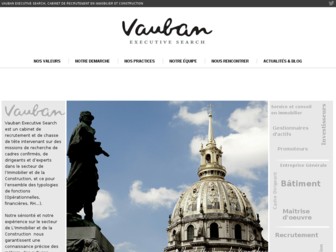 vauban-recrutement.fr website preview