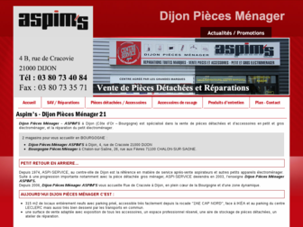 dijon-pieces-menager-aspims.com website preview