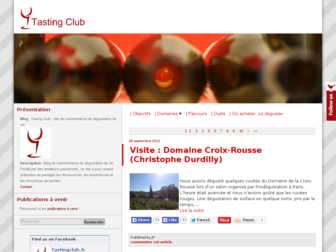 tastingclub.fr website preview
