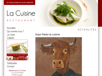 restaurant-la-cuisine.com website preview