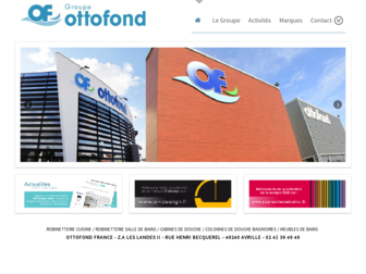 ottofond.fr website preview