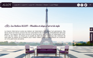 ateliers-allot.fr website preview