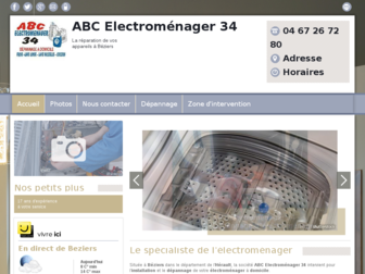depannage-electromenager-clim.fr website preview