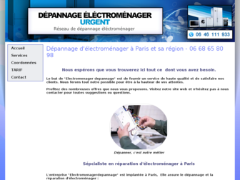 depannage-electromenager-urgent.fr website preview