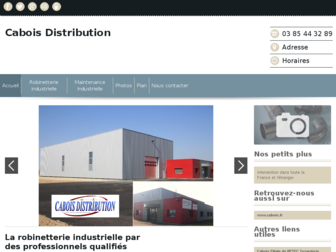cabois-distribution.fr website preview