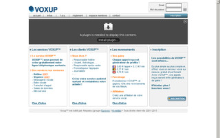 voxup.com website preview