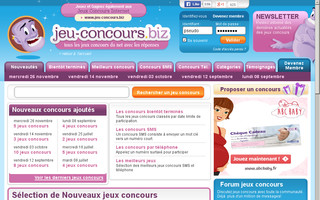 sms.jeu-concours.biz website preview