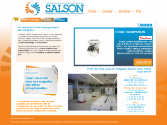 salson.fr website preview