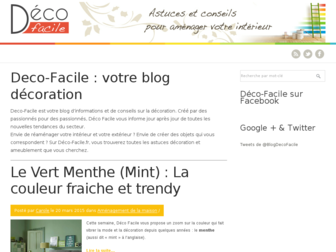 deco-facile.fr website preview