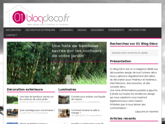 01blogdeco.fr website preview