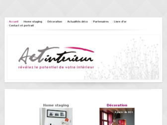 act-interieur.fr website preview