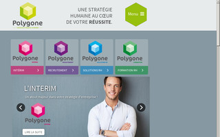 polygone-rh.fr website preview