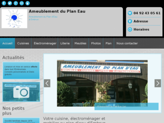 ameublement-plan-eau.fr website preview