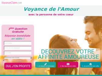 voyanceclaire.com website preview