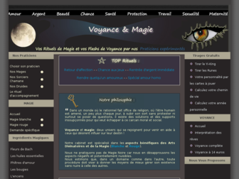 voyancemagie.fr website preview