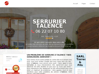 serrurier-talence.webservicemarketing.fr website preview