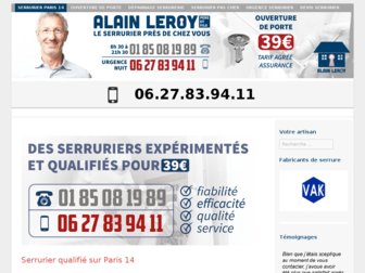 serrurier-paris-75014.com website preview