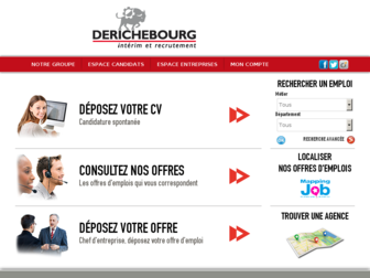 derichebourg-interim.com website preview