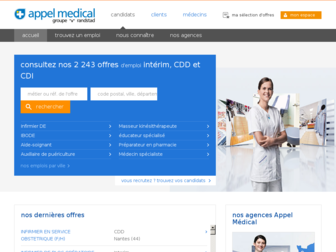 appelmedical.com website preview