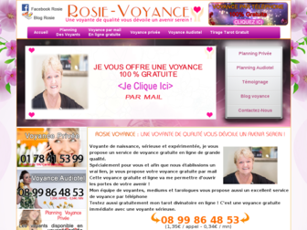 rosie-voyance.com website preview