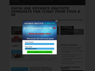 voyanceclairia.fr website preview