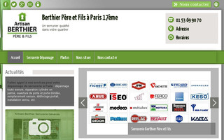serrurier-berthier-paris-75017.fr website preview