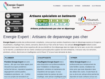 energie-expert.fr website preview