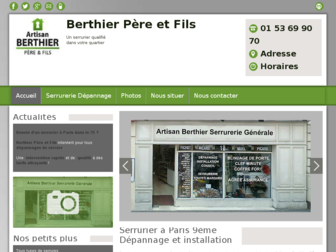 serrurier-berthier-paris-75009.fr website preview