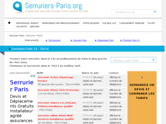 serrurier-paris-75014.org website preview