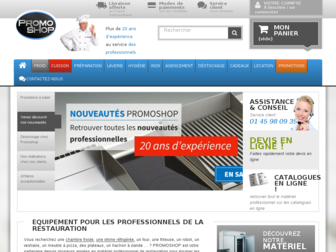 promoshop.fr website preview