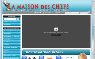 maison-des-chefs.com website preview