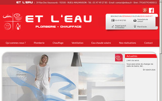 et-leau.fr website preview