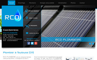 rco-plomberie.com website preview