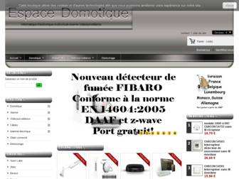 espace-domotique.fr website preview
