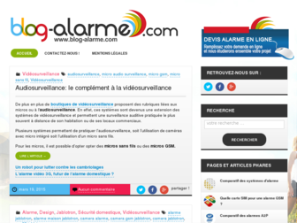 blog-alarme.com website preview